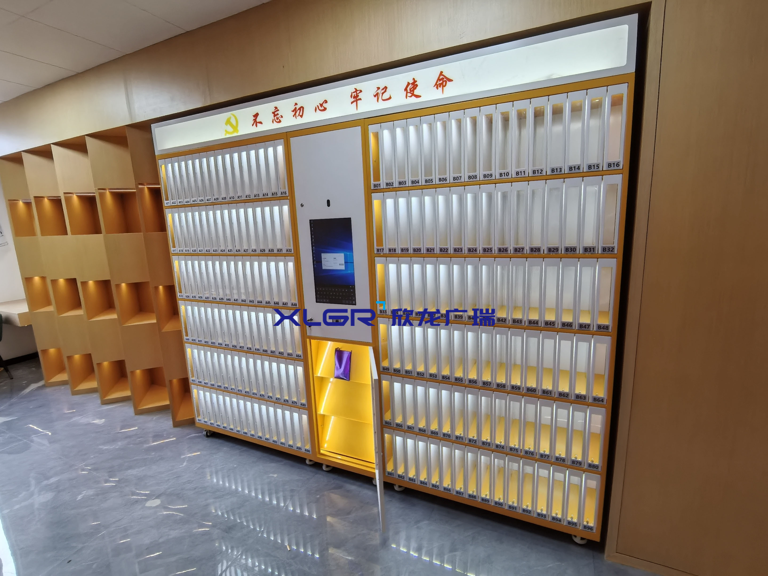 福建福州某圖書(shū)館智能圖書(shū)柜